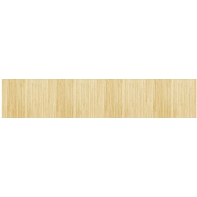 Alfombra Rectangular Bambú Color Natural Claro 80x400 Cm Vidaxl Alfombra Rectangular Bambú Color Natural Claro 80x400 Cm Vidaxl