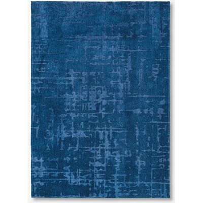 LOUIS DE POORTERE Diseño Baobab - Alfombra Estructura Efecto Terciopelo - Hecha En Bélgica - Acabado A Mano - Antideslizante Natural - 100% Poliéster - Azul Suarez - 280 X 390 Cm LOUIS DE POORTERE Diseño Baobab - Alfombra Estructura Efecto Terciopelo - Hecha En Bélgica - Acabado A Mano - Antideslizante Natural - 100% Poliéster - Azul Suarez - 280 X 390 Cm