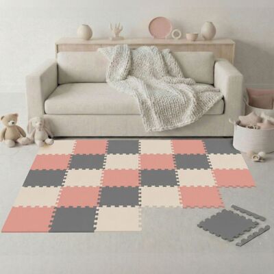 LittleTom 27 Piezas Alfombra Bebé - 30x30 Colchoneta Espuma Eva - Suelo Puzzle Para Niños LittleTom 27 Piezas Alfombra Bebé - 30x30 Colchoneta Espuma Eva - Suelo Puzzle Para Niños