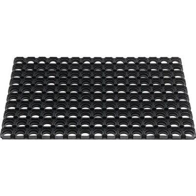 Alfombra de Goma Negra Hamat - 80x120cm - Antideslizante Alfombra de Goma Negra Hamat - 80x120cm - Antideslizante
