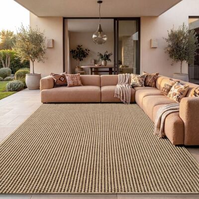 Paco Home - 120x170 cm - Beige - Flatweave Rug Paco Home - 120x170 cm - Beige - Flatweave Rug