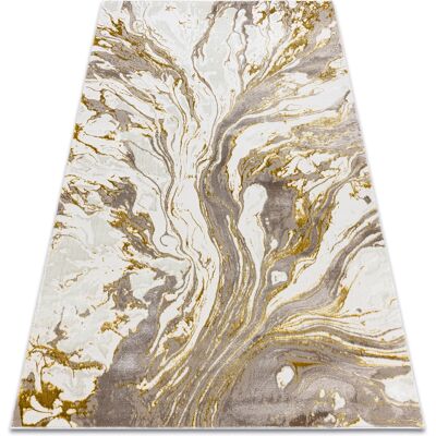 Rugsx - Bliss Z162az173 Alfombra Dorado / Crema - Abstracción, Moderna, Estructural Beige 80x150 Cm Rugsx - Bliss Z162az173 Alfombra Dorado / Crema - Abstracción, Moderna, Estructural Beige 80x150 Cm