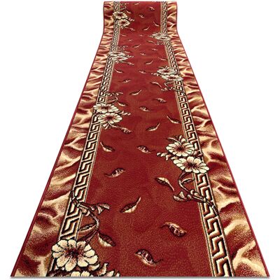 Rugsx - Alfombra De Pasillo Bcf Trio Burdeos 60 Cm Red 60x930 Cm Rugsx - Alfombra De Pasillo Bcf Trio Burdeos 60 Cm Red 60x930 Cm