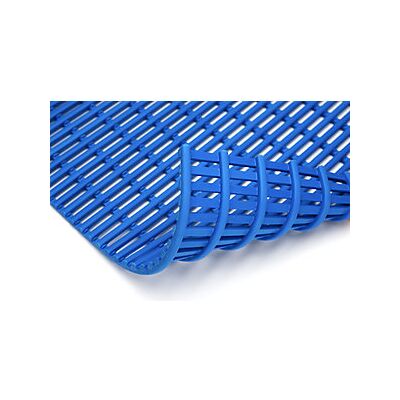 Alfombra de suelo sin PVC - Rollo de 10 m, Azul, 1200 mm Ancho Alfombra de suelo sin PVC - Rollo de 10 m, Azul, 1200 mm Ancho
