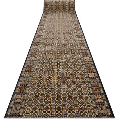 RUGSX Alfombra De Pasillo Lana Keshan 6428/53551 Oriental Beige / Azul Oscuro 90cm Beige 90x950 Cm RUGSX Alfombra De Pasillo Lana Keshan 6428/53551 Oriental Beige / Azul Oscuro 90cm Beige 90x950 Cm