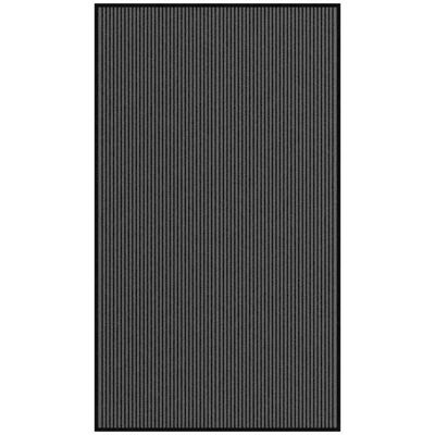 HELLOSHOP26 Felpudo Flexible Y Antideslizante De Rayas Para Interior Y Exterior 115 X 200 Cm Pp Negro 020058143 HELLOSHOP26 Felpudo Flexible Y Antideslizante De Rayas Para Interior Y Exterior 115 X 200 Cm Pp Negro 020058143