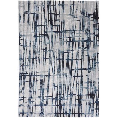 N.D. Alfombra Gris Azul De Pelo Corto De Diseño Moderno Y Contemporáneo Double Cel001 N.D. Alfombra Gris Azul De Pelo Corto De Diseño Moderno Y Contemporáneo Double Cel001