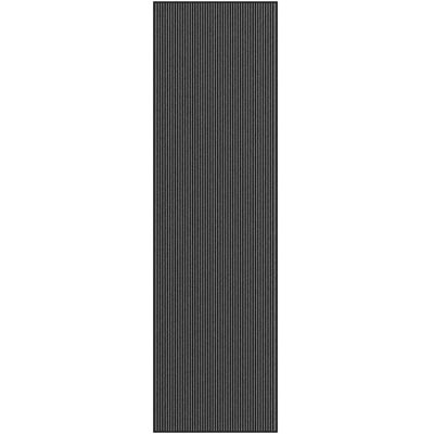 HELLOSHOP26 Felpudo De Rayas Para Entrada Interior/exterior 115 X 400 Cm Antideslizante Resistente Estilo Moderno Pp Negro 020058145 HELLOSHOP26 Felpudo De Rayas Para Entrada Interior/exterior 115 X 400 Cm Antideslizante Resistente Estilo Moderno Pp Negro 020058145