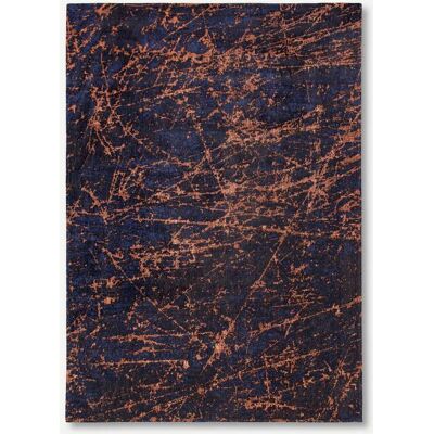 LOUIS DE POORTERE Diseño Estelar - Alfombra Contemporánea De Mad Men - Hecha En Bélgica - Acabado A Mano - Antideslizante Natural - 85% Algodón - 15% Poliéster - Estrella Azul - 230 X 330 Cm LOUIS DE POORTERE Diseño Estelar - Alfombra Contemporánea De Mad Men - Hecha En Bélgica - Acabado A Mano - Antideslizante Natural - 85% Algodón - 15% Poliéster - Estrella Azul - 230 X 330 Cm