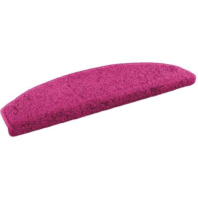 Alfombras Autoadhesivas Para Escaleras Semicircular 15 Pcs Rosa Vidaxl Alfombras Autoadhesivas Para Escaleras Semicircular 15 Pcs Rosa Vidaxl