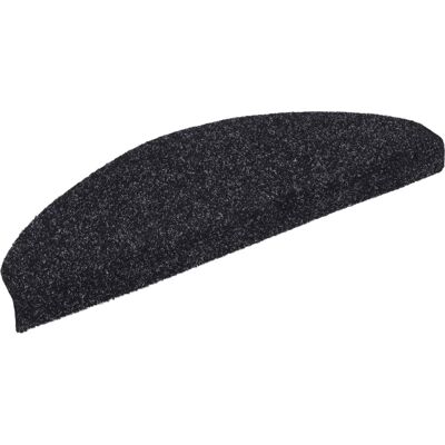 Vidaxl - Felpudos Autoadhesivos Para Escaleras, 15 Unidades, 65 X 21 X 4 Cm, Color Negro, Semicirculares, Grandes Vidaxl - Felpudos Autoadhesivos Para Escaleras, 15 Unidades, 65 X 21 X 4 Cm, Color Negro, Semicirculares, Grandes