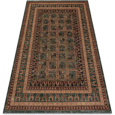 Rugsx - Alfombra De Lana Kashqai 4349 400 Oriental, Marco Verde Green 240x340 Cm Rugsx - Alfombra De Lana Kashqai 4349 400 Oriental, Marco Verde Green 240x340 Cm