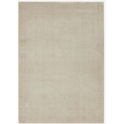 DÉCOWEB Alfombra Rectangular Antideslizante Lavable Color Liso Elegance Bei101 DÉCOWEB Alfombra Rectangular Antideslizante Lavable Color Liso Elegance Bei101