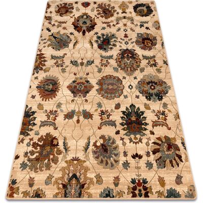 Rugsx - Alfombra De Lana Superior Latica Color Crema Beige 235x350 Cm Rugsx - Alfombra De Lana Superior Latica Color Crema Beige 235x350 Cm