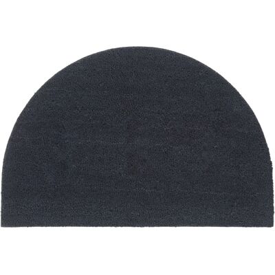 Felpudo Semicircular De Fibra De Coco Gris Oscuro 60x90 Cm Vidaxl Felpudo Semicircular De Fibra De Coco Gris Oscuro 60x90 Cm Vidaxl