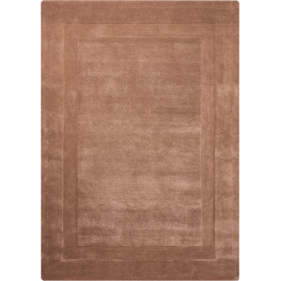 BELIANI Alfombra Decorativa De Lana Rectangular Tejida A Mano 160 X 230 Cm Marrón Kargil BELIANI Alfombra Decorativa De Lana Rectangular Tejida A Mano 160 X 230 Cm Marrón Kargil