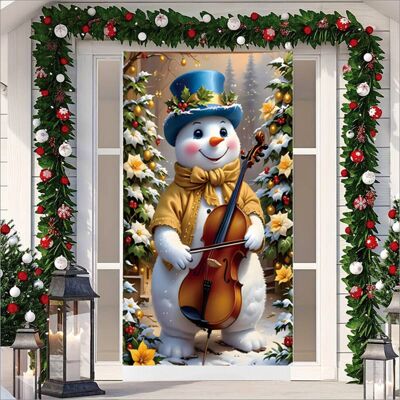 OEM Felpudo Navideño Reutilizable De Tela De Poliéster - Uno OEM Felpudo Navideño Reutilizable De Tela De Poliéster - Uno