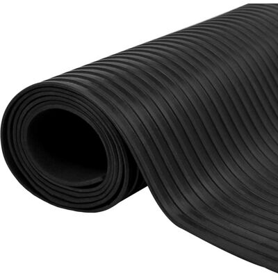 Alfombra Para El Suelo Negro 1 X 2 M Goma Vidaxl Alfombra Para El Suelo Negro 1 X 2 M Goma Vidaxl