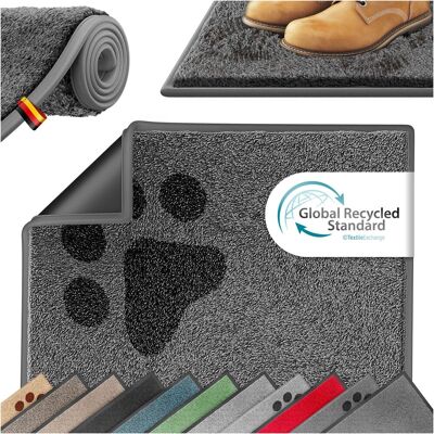 Kesser® Felpudo, Antideslizante - Antracita / Negro, 60 X 90 Cm, Motivo Kesser® Felpudo, Antideslizante - Antracita / Negro, 60 X 90 Cm, Motivo