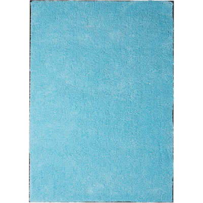 Beliani - Alfombra De Pelo Largo Azul Claro 140 X 200 Cm Moderna Demre Beliani - Alfombra De Pelo Largo Azul Claro 140 X 200 Cm Moderna Demre