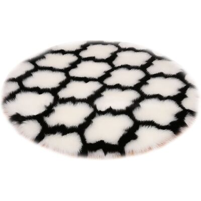 OEM Alfombra De Felpa Artificial, Alfombra Para Sala De Estar, Esterilla De Yoga, Alfombra De Suelo, 60 Cm De Diámetro (blanca) OEM Alfombra De Felpa Artificial, Alfombra Para Sala De Estar, Esterilla De Yoga, Alfombra De Suelo, 60 Cm De Diámetro (blanca)