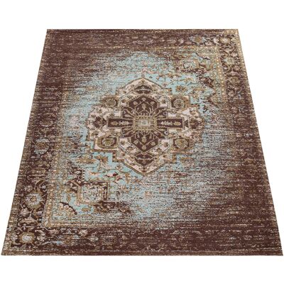 PACO HOME Alfombra Oriental Pelo Corto Negro 80x150cm - Alfombra PACO HOME Alfombra Oriental Pelo Corto Negro 80x150cm - Alfombra