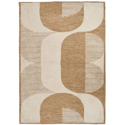 Alfombra Loomia Rectangular, 160 X 230 Cm, Color Beige - Atmosphera Créateur D'Intérieur Alfombra Loomia Rectangular, 160 X 230 Cm, Color Beige - Atmosphera Créateur D'Intérieur