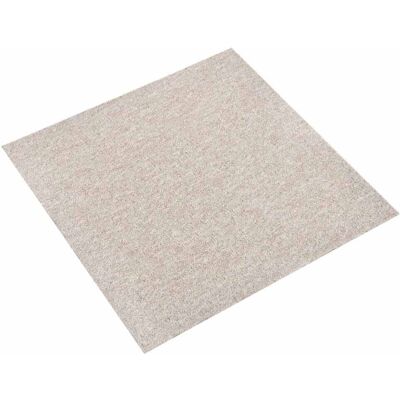 Alfombra 20 Pcs Beige Claro 50 X 50 Cm 100% Polipropileno Vidaxl Alfombra 20 Pcs Beige Claro 50 X 50 Cm 100% Polipropileno Vidaxl