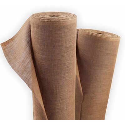 Aquagart - Tela De Yute De 100m X 1m, Alfombra De Yute De 305g/m², Tela De Yute Para Jardín Aquagart - Tela De Yute De 100m X 1m, Alfombra De Yute De 305g/m², Tela De Yute Para Jardín