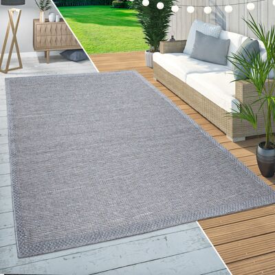 Paco Home - Alfombra Exterior Interior Balcón Terraza Cocina Moderno Diseño Ribetes Beige Ø 200 Cm Redon Paco Home - Alfombra Exterior Interior Balcón Terraza Cocina Moderno Diseño Ribetes Beige Ø 200 Cm Redon