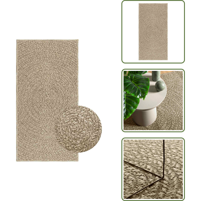 Alfombra De Polipropileno - Vidaxl Alfombra Zizur Apariencia Yute Interior Exterior Beige 60x110cm - Alfombra Para Jardín Alfombra De Polipropileno - Vidaxl Alfombra Zizur Apariencia Yute Interior Exterior Beige 60x110cm - Alfombra Para Jardín