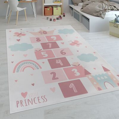 Paco Home - Alfombras Infantiles Juego Pelo Corto Habitación Coloridas En Diferentes Diseños 240x340 Cm, Crema 3 Paco Home - Alfombras Infantiles Juego Pelo Corto Habitación Coloridas En Diferentes Diseños 240x340 Cm, Crema 3