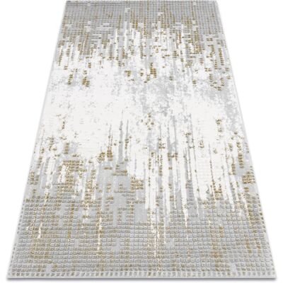 Alfombra acrílica VALS - Geométrica 3D Gris/Verde - 240x340cm Alfombra acrílica VALS - Geométrica 3D Gris/Verde - 240x340cm