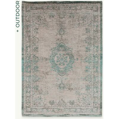 LOUIS DE POORTERE Diseño De Medallones - Alfombra De Medallones Del Mundo Desvanecido - Hecha En Bélgica - Acabado A Mano - Antideslizante Natural - 100% Algodón - Jade Oyster - 140 X 200 Cm LOUIS DE POORTERE Diseño De Medallones - Alfombra De Medallones Del Mundo Desvanecido - Hecha En Bélgica - Acabado A Mano - Antideslizante Natural - 100% Algodón - Jade Oyster - 140 X 200 Cm