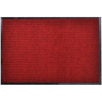Décoshop26 - Felpudo Pvc Rojo 120 X 180 Cm Dec023119 Décoshop26 - Felpudo Pvc Rojo 120 X 180 Cm Dec023119