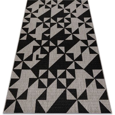Alfombra Triángulos Plateados Floorlux 20489 - Alfombra Alfombra Triángulos Plateados Floorlux 20489 - Alfombra