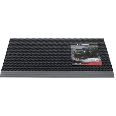 VIVOL Alfombra De Pinceles Outline - 50x80 - Negro VIVOL Alfombra De Pinceles Outline - 50x80 - Negro