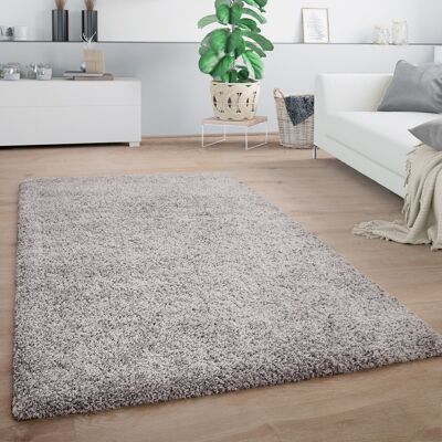 Paco Home Alfombra Salón Pelo Largo Shaggy Monocolor Mullida Suave Moderna Gris 200x280 Cm Paco Home Alfombra Salón Pelo Largo Shaggy Monocolor Mullida Suave Moderna Gris 200x280 Cm