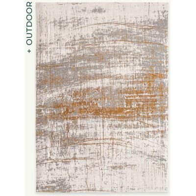 Alfombra moderna Louis De Poortere Griff Columbus Gold - 80x150cm Alfombra moderna Louis De Poortere Griff Columbus Gold - 80x150cm