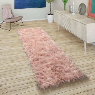 Paco Home - Alfombra Piel Sintética Cojines Corazón Redonda Diferentes Formas Rosa 80x150 Cm Paco Home - Alfombra Piel Sintética Cojines Corazón Redonda Diferentes Formas Rosa 80x150 Cm
