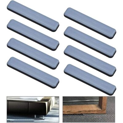 OEM 8 Deslizadores De Teflón Para Muebles, Aptos Para Alfombras Y Suelos De Madera, Autoadhesivos, Protectores, 100x25 Mm -crezuo OEM 8 Deslizadores De Teflón Para Muebles, Aptos Para Alfombras Y Suelos De Madera, Autoadhesivos, Protectores, 100x25 Mm -crezuo