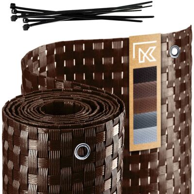 Kadax - Cubierta Para Balcón Alfombra Para Balcón De Technorattan 0,9x3m Kadax - Cubierta Para Balcón Alfombra Para Balcón De Technorattan 0,9x3m