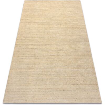 RUGSX Alfombra De Lana Berber Loom Crema - Tejida A Mano Mezcla Grueso Beige 140x200 Cm RUGSX Alfombra De Lana Berber Loom Crema - Tejida A Mano Mezcla Grueso Beige 140x200 Cm