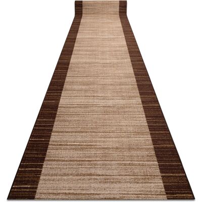 RugsX Alfombra de pasillo antideslizante marrón 100x290cm RugsX Alfombra de pasillo antideslizante marrón 100x290cm