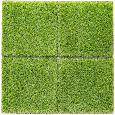 OEM Alfombrilla De Césped Artificial - Set De 4x Alfombra De Hierba Sintética Cuadrada 30.3 Cm - Recubrimiento Suelo Exterior Terraza Jardín OEM Alfombrilla De Césped Artificial - Set De 4x Alfombra De Hierba Sintética Cuadrada 30.3 Cm - Recubrimiento Suelo Exterior Terraza Jardín