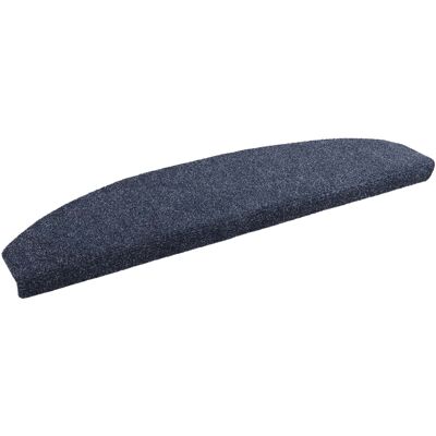 Alfombras Autoadhesivas Para Escaleras Semicircular 15 Pcs Azul Vidaxl Alfombras Autoadhesivas Para Escaleras Semicircular 15 Pcs Azul Vidaxl