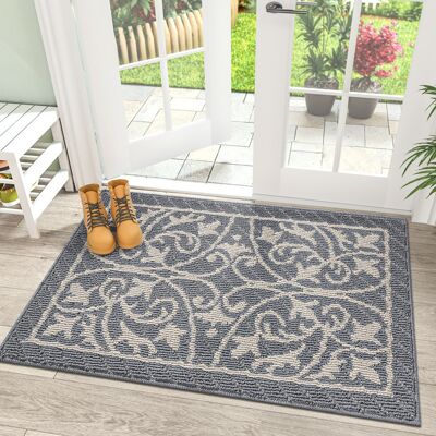 OEM Felpudo De Entrada Para Interiores De 50 X 80 Cm, Felpudo Absorbente Para Interiores, Felpudo Para Exteriores Antideslizante Y Resistente Al Polvo, Felpudo Lavable Para Interiores, Gris Claro OEM Felpudo De Entrada Para Interiores De 50 X 80 Cm, Felpudo Absorbente Para Interiores, Felpudo Para Exteriores Antideslizante Y Resistente Al Polvo, Felpudo Lavable Para Interiores, Gris Claro