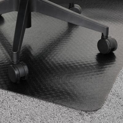 Vivol - Protección Del Suelo Pvc - Negro - Alfombra - 120x150cm Vivol - Protección Del Suelo Pvc - Negro - Alfombra - 120x150cm