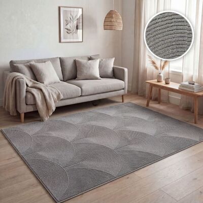 Paco Home - Alfombra Pelo Corto - Arco Nórdico Boho 80x250 Paco Home - Alfombra Pelo Corto - Arco Nórdico Boho 80x250