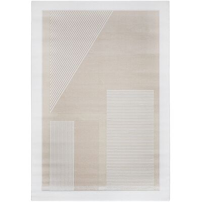 Privatefloor - Alfombra Grande De Diseño Contemporáneo Y Moderno - Beige (290x200 Cm) - Terna Privatefloor - Alfombra Grande De Diseño Contemporáneo Y Moderno - Beige (290x200 Cm) - Terna